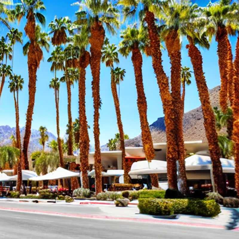 Palm Springs : Paradis estival luxueux ou mirage décevant ? Enquête immersive !<h3>Mystères et merveilles de Palm Springs : Une expérience estivale interactive hors du commun</h3><h3>Palm Springs sous le soleil : L'été de luxe, décrypté avec humour et panache</h3><h3>Au cœur du désert californien : Le luxe à Palm Springs se dévoile... ou pas !</h3><h3>Safari luxueux à Palm Springs : Entre mythes, modernité et mystères à résoudre</h3><h3>Le mystère Palm Springs : Une escapade estivale haut de gamme et riche en rebondissements</h3><h3>Palm Springs : Expériences immersives et élégance à l'américaine - une enquête exclusive</h3><h3>L'été à Palm Springs : Vivez le luxe, démêlez les légendes !</h3>