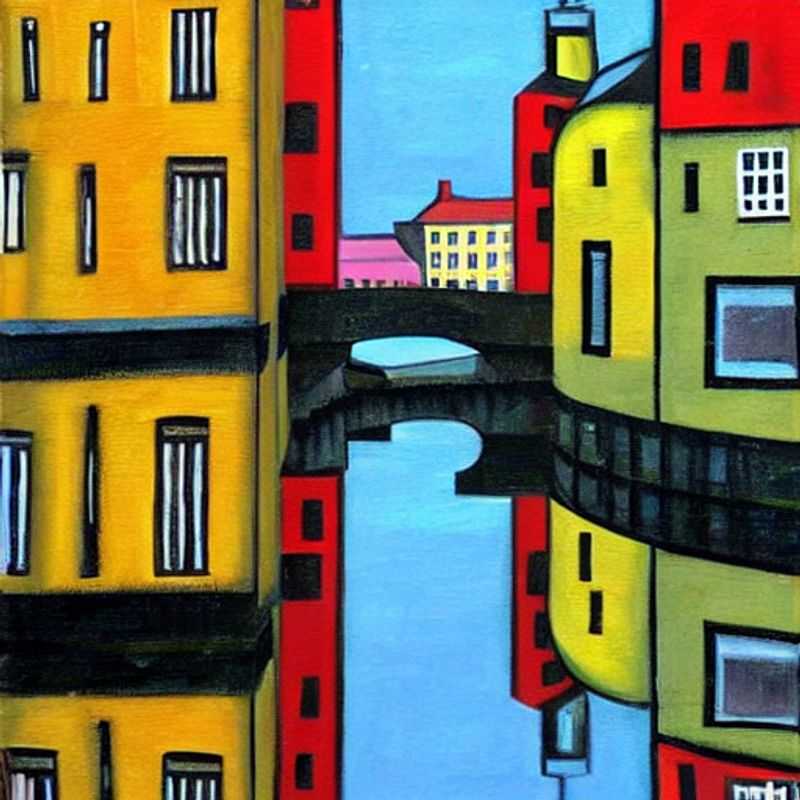 Le charme estival de Cork : Vue pittoresque sur les quais colorés et animés, promesse d'une escapade luxueuse et ensoleillée en Irlande.