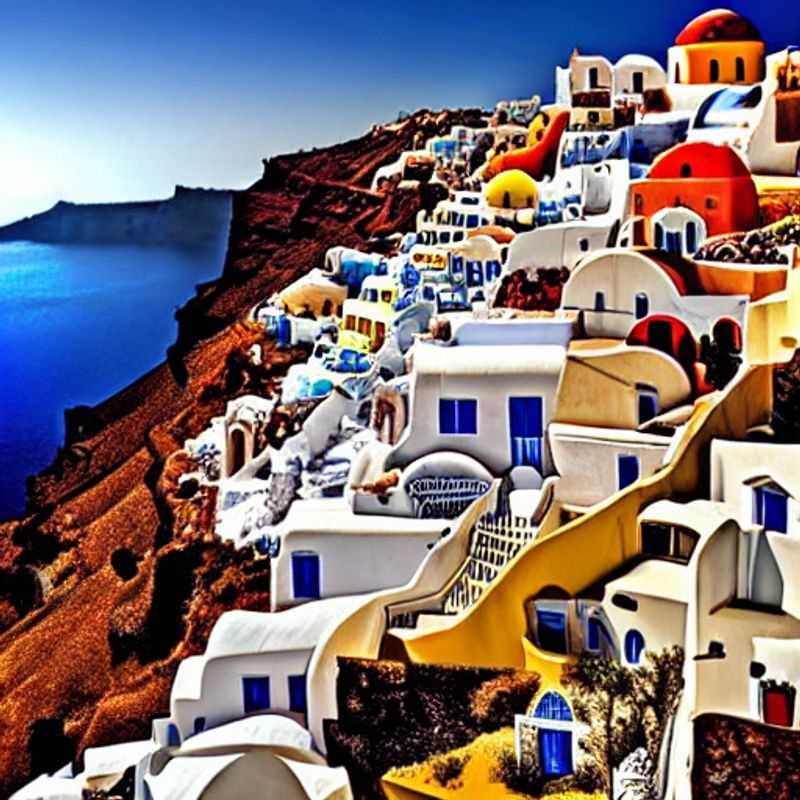 Santorin, Grèce : Vues à couper le souffle et luxe inégalé – La destination parfaite pour des vacances d'été inoubliables.