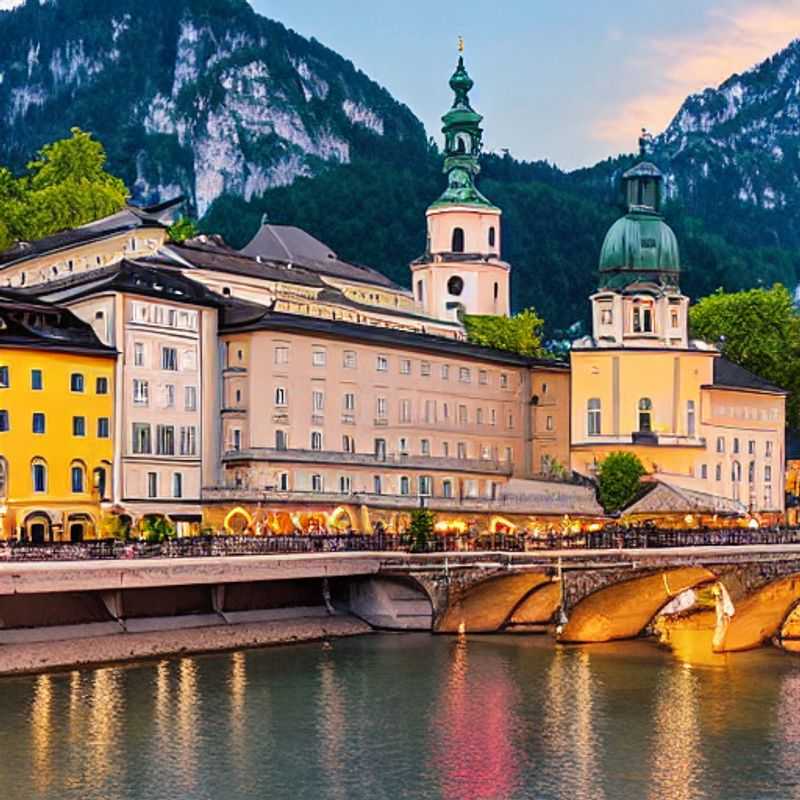 Luxury unfolds amidst the stunning Alpine backdrop of Salzburg, Austria; a summer haven where elegant charm meets breathtaking natural beauty.