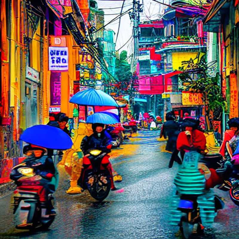 Opulence amidst the Old Quarter: A glimpse of luxury shimmering in Hanoi, Vietnam, beckoning those seeking an unforgettable summer holiday beyond the ordinary. Forget sweat, embrace silk!