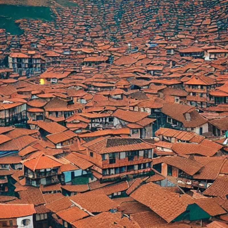 Deux couples profitant de la beauté pittoresque de la ville historique de Cusco, Pérou, lors de leurs vacances estivales de luxe.