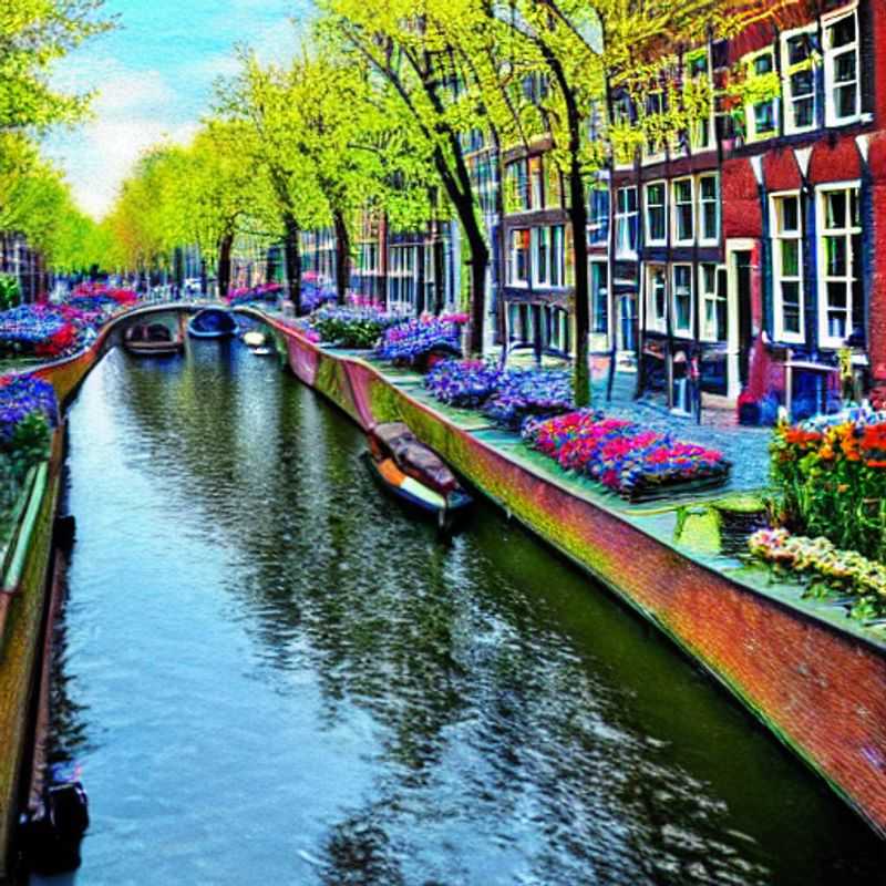 Amsterdam en été : Canaux scintillants et élégance discrète, un aperçu de l'expérience de luxe qui vous attend.