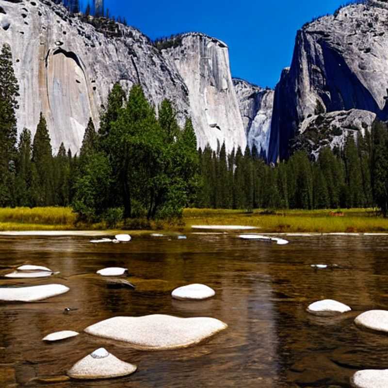French: La majesté brute de Yosemite en été, un contraste saisissant avec l'idée conventionnelle du luxe, mais une invitation à une aventure inoubliable dans un écrin de nature sauvage. Décrouvrez si le Parc National de Yosemite est une destination de luxe idéale pour vos vacances d'été.