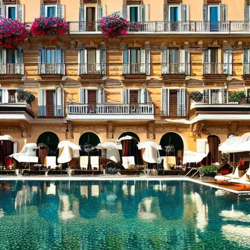 Deux couples appréciant le luxe et l'élégance de Milan, en Italie, lors de leurs vacances d'été, une destination parfaite pour un séjour luxueux.
