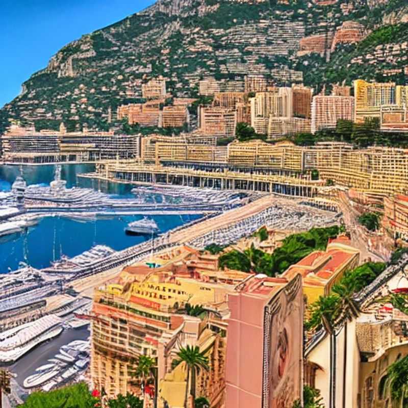 Le scintillement de Monaco sous le soleil d'été : une vue imprenable sur le luxe et le glamour de cette destination prisée pour des vacances estivales inoubliables.