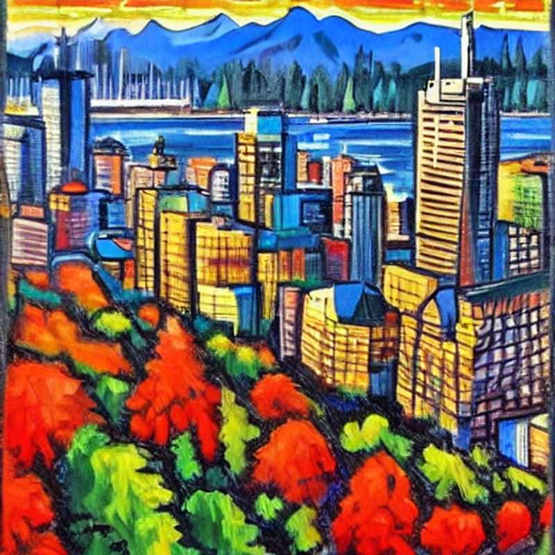 Vue panoramique de Vancouver, Canada, sous le soleil estival : une invitation à découvrir si cette ville est la destination idéale pour vos prochaines vacances de luxe.