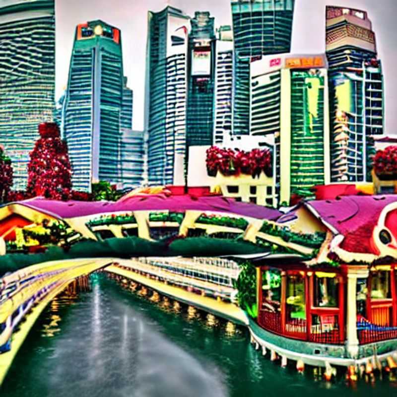 Vue panoramique de Singapour, illuminée sous le soleil d'été, incarnant une destination de luxe idéale pour des vacances inoubliables.