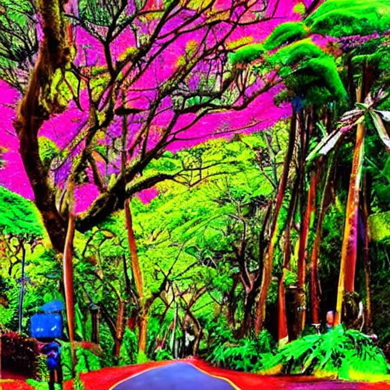 Nuages caressant la canopée luxuriante de Monteverde, Costa Rica : une invitation au luxe discret et à la nature sauvage pour des vacances estivales inoubliables.