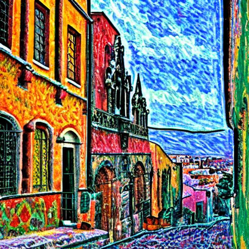 Deux couples appréciant la beauté pittoresque de San Miguel de Allende, au Mexique, lors de leur luxueuse escapade estivale.