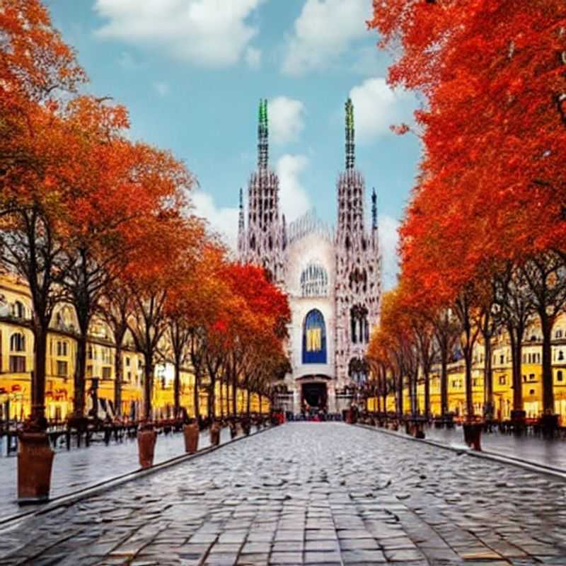 Élégance estivale à Milan : une vue imprenable sur le Duomo baigné par le soleil, symbole d'un séjour de luxe inoubliable.