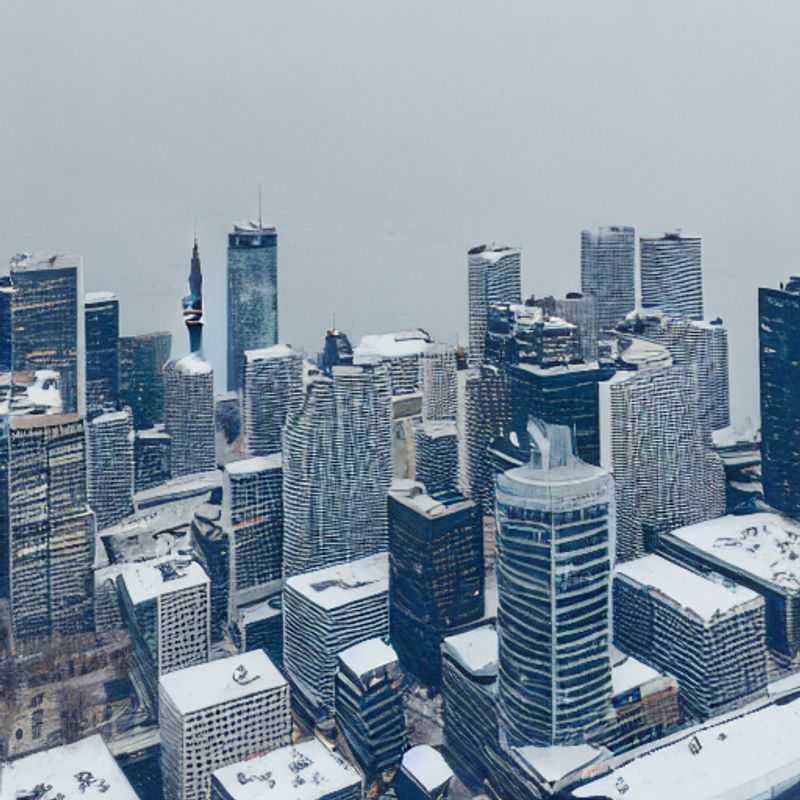 Deux yachts de luxe naviguent sur les eaux scintillantes du lac Ontario, avec la silhouette emblématique de Toronto en arrière-plan, illustrant le potentiel d'un séjour estival luxueux dans la ville.