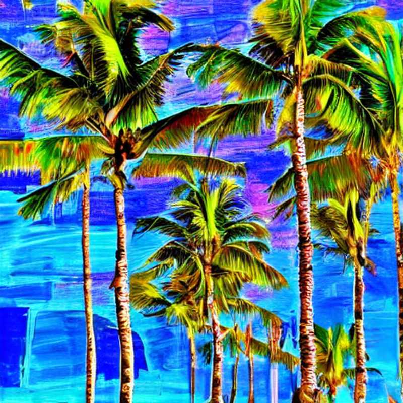 Plage de Miami Beach sous le soleil éclatant, une destination de luxe idéale pour des vacances d'été inoubliables aux États-Unis.