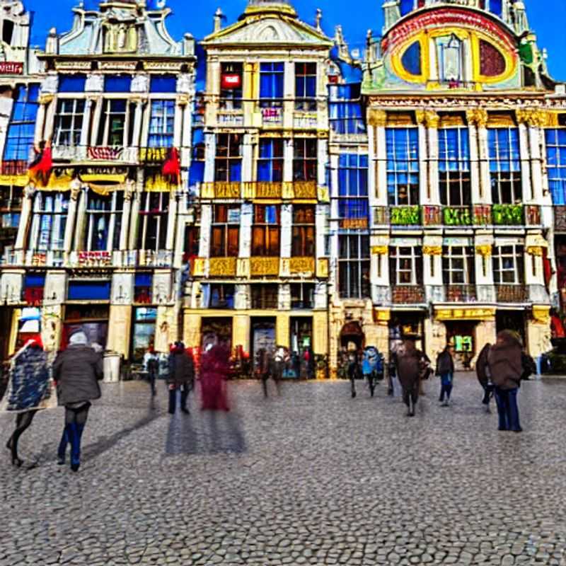A vibrant summer scene in Brussels, Belgium, showcasing the city's Grand Place bathed in sunlight, hinting at the luxurious experiences and cultural richness awaiting discerning travelers seeking an unforgettable summer holiday.