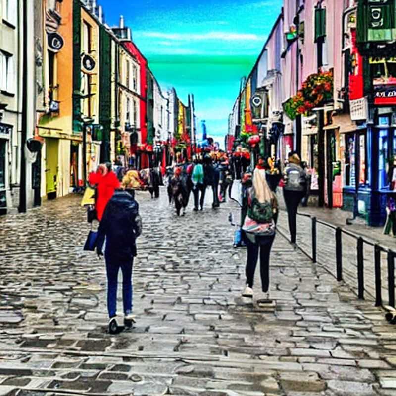 Le charme verdoyant de Dublin, une promesse de vacances d'été luxueuses, révélée sous un ciel irlandais éclatant.