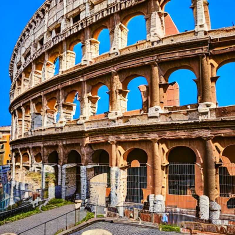Rome étincelante sous le soleil d'été : le Colisée, un symbole intemporel de luxe et d'histoire, vous attend pour une escapade estivale inoubliable en Italie.