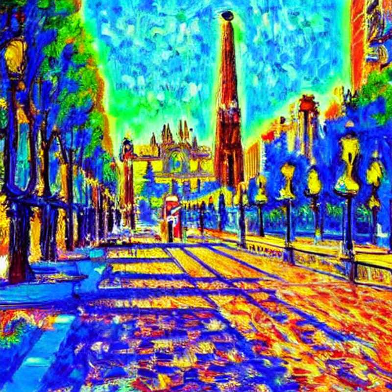 L'élégance de Barcelone sous le soleil d'été : une vue luxueuse capturant l'essence d'une escapade estivale inoubliable. (The elegance of Barcelona under the summer sun: a luxurious view capturing the essence of an unforgettable summer getaway.)