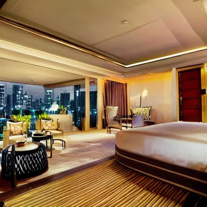 Indulge in a luxurious summer escape: A panoramic view of Jakarta, Indonesia, blending modern skyscrapers with tropical charm, offering a unique blend of culture and opulence.