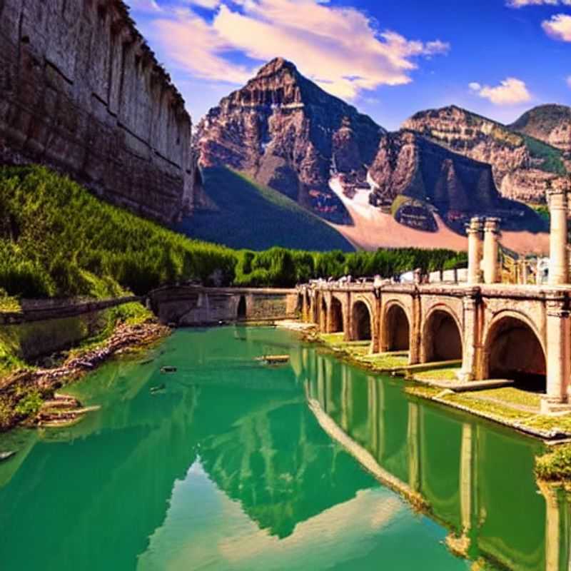 Vue imprenable sur Banff, Canada, en été : une destination de luxe idéale avec ses montagnes majestueuses et ses lacs turquoise. (Stunning view of Banff, Canada in summer: an ideal luxury destination with its majestic mountains and turquoise lakes.)