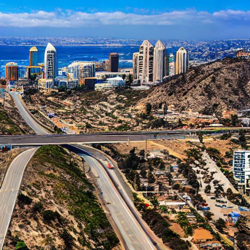 Un aperçu de luxe à San Diego, USA : ciel azur, yachts étincelants et promesse d'un été inoubliable, capturé pour vous donner envie d'une escapade somptueuse.