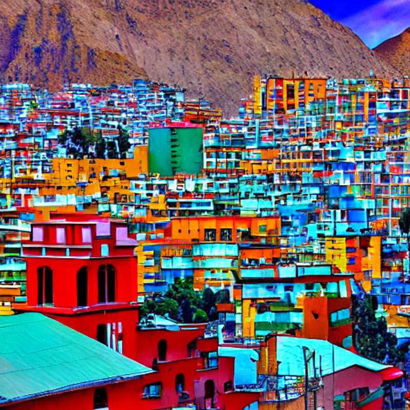 Deux couples profitant du soleil estival au cœur de La Paz, Bolivie, une destination idéale pour des vacances luxueuses en été.