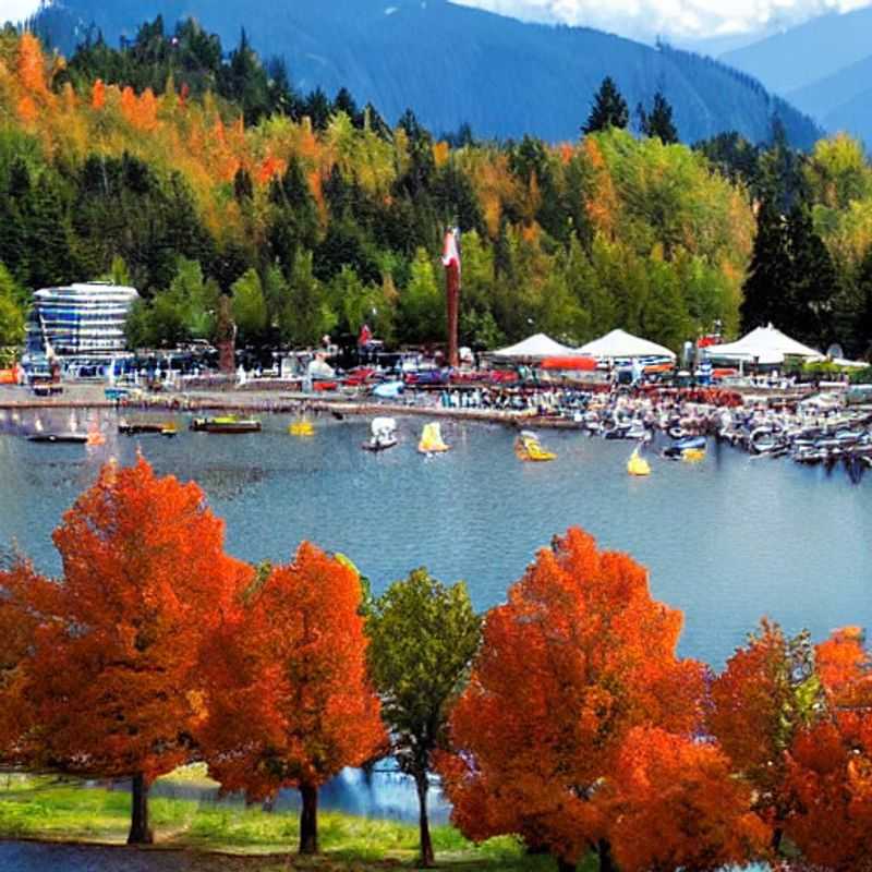 Lush greenery meets sparkling city views in Vancouver, Canada – an idyllic backdrop for a luxurious summer escape, blending outdoor adventure with urban sophistication.