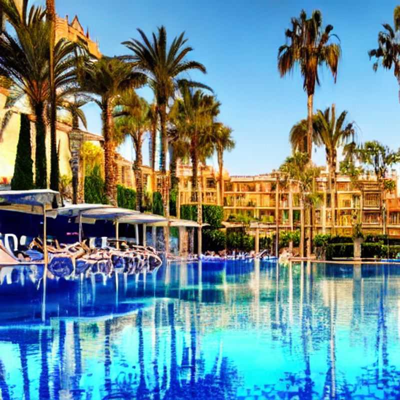 Barcelona, Espagne : Un panorama ensoleillé de la ville, capturant l'essence d'un été de luxe, promettant des aventures sophistiquées sous le ciel méditerranéen. (Barcelona, Spain: A sun-drenched panorama of the city, capturing the essence of a luxury summer, promising sophisticated adventures under the Mediterranean sky.)
