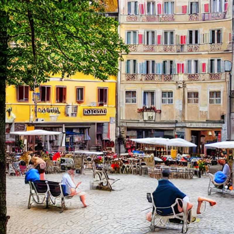 Lyon, France, shimmering under the summer sun: A luxurious escape promising gourmet delights and architectural wonders, perfect for an unforgettable holiday.