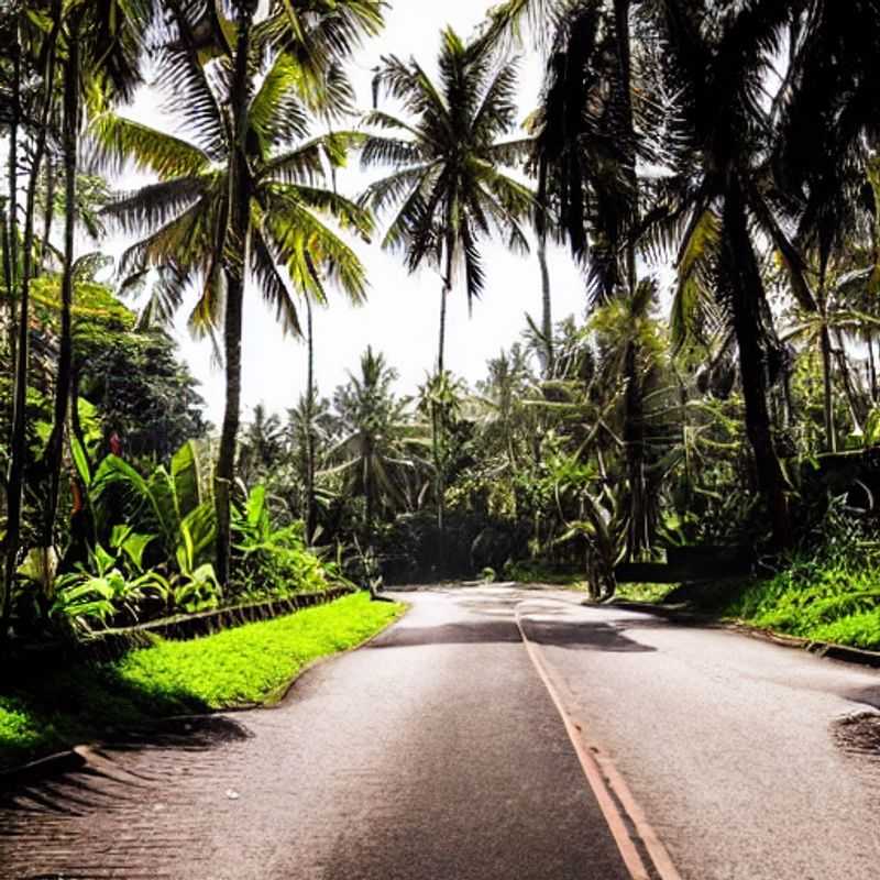 Un couple de luxe profitant des rizières verdoyantes de Ubud, Indonésie, lors de leurs vacances estivales luxueuses.