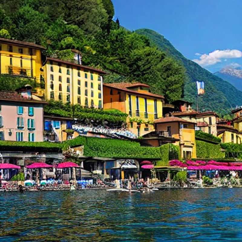 Lac de Côme, une oasis de luxe estivale : admirez les eaux scintillantes et les villas majestueuses qui promettent une escapade inoubliable en Italie.