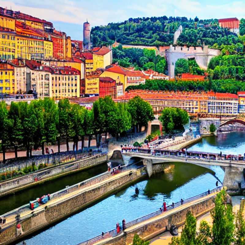 Deux chaises longues élégantes surplombant la Saône à Lyon, capturant l'essence d'une escapade estivale de luxe et révélant si Lyon est la destination idéale pour vos vacances de rêve.