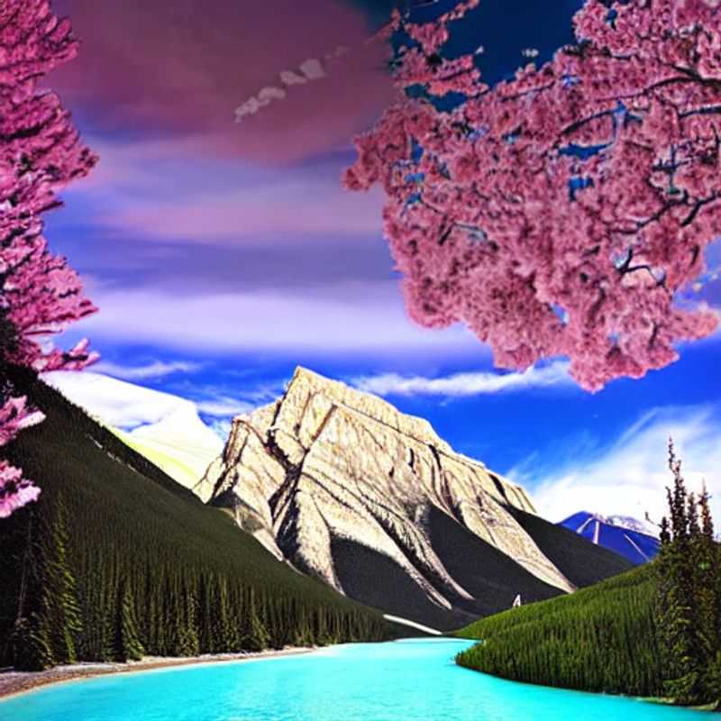 Turquoise glacial waters of Lake Louise reflect the majestic Canadian Rockies under a clear summer sky, showcasing the breathtaking scenery that makes Banff a coveted luxury summer destination.