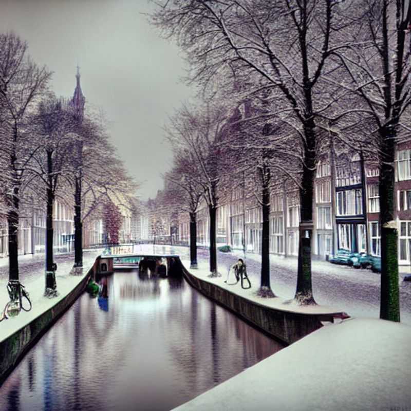 Lush canals reflecting the golden summer light, Amsterdam, Netherlands: a surprising and delightful destination for a luxurious summer getaway.