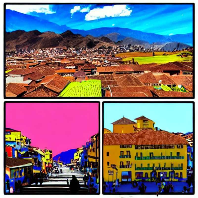 Luxury awaits amidst ancient wonders: Exploring the vibrant, sun-drenched streets of Cusco, Peru, a potential summer haven for discerning travelers seeking both adventure and indulgence.
