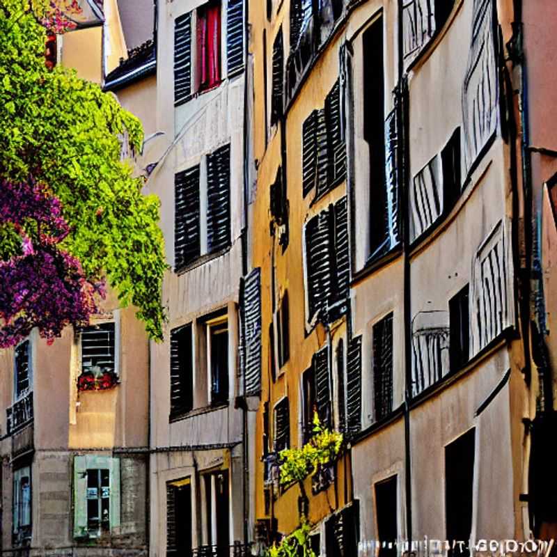 Un aperçu luxueux de Lyon, baignée par le soleil estival, promettant une escapade inoubliable.