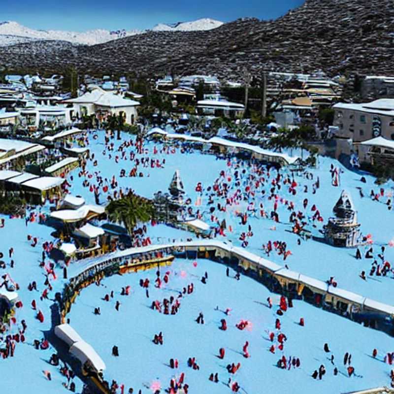 L'opulence de Marrakech capturée : piscine turquoise scintillante sous le soleil d'été, promesse d'évasion luxueuse et rafraîchissante.