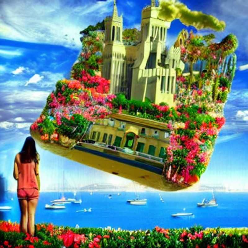 Vue azur de Nice, France, capturant l'élégance et le luxe de la Côte d'Azur, une destination de rêve pour des vacances estivales inoubliables.