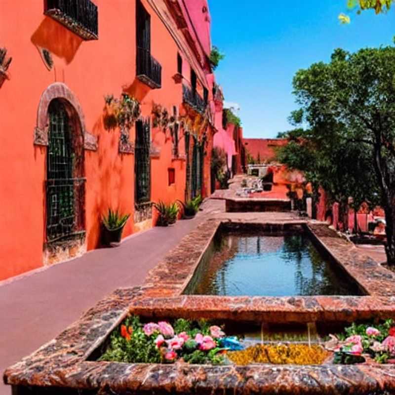 Un ciel d'été azur surplombe la Parroquia, emblème de San Miguel de Allende, Mexique, où le luxe discret se fond dans le charme colonial, promesse d'un séjour estival inoubliable.