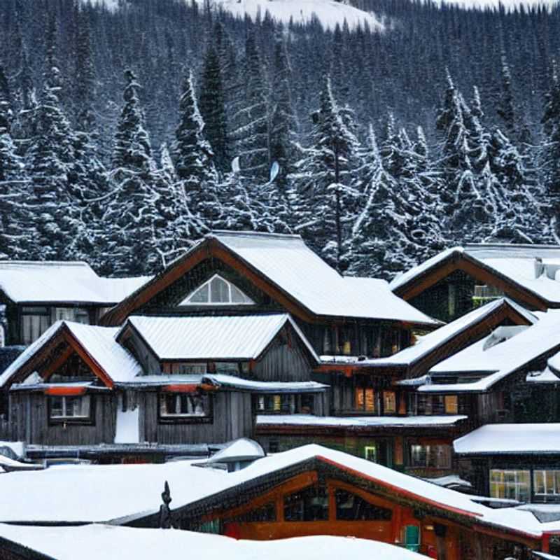 Des vues imprenables sur Whistler, Canada, où le luxe se fond dans la nature, prouvant que c'est une destination idéale pour des vacances estivales haut de gamme. (Stunning views of Whistler, Canada, where luxury blends with nature, proving it's an ideal destination for a high-end summer holiday.)