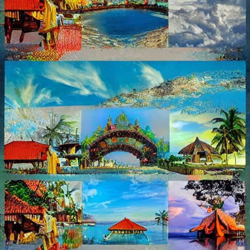 Serene turquoise waters meet lush greenery in Bali, Indonesia, painting a picture of luxurious summer tranquility. Is this island paradise your next high-end holiday destination?