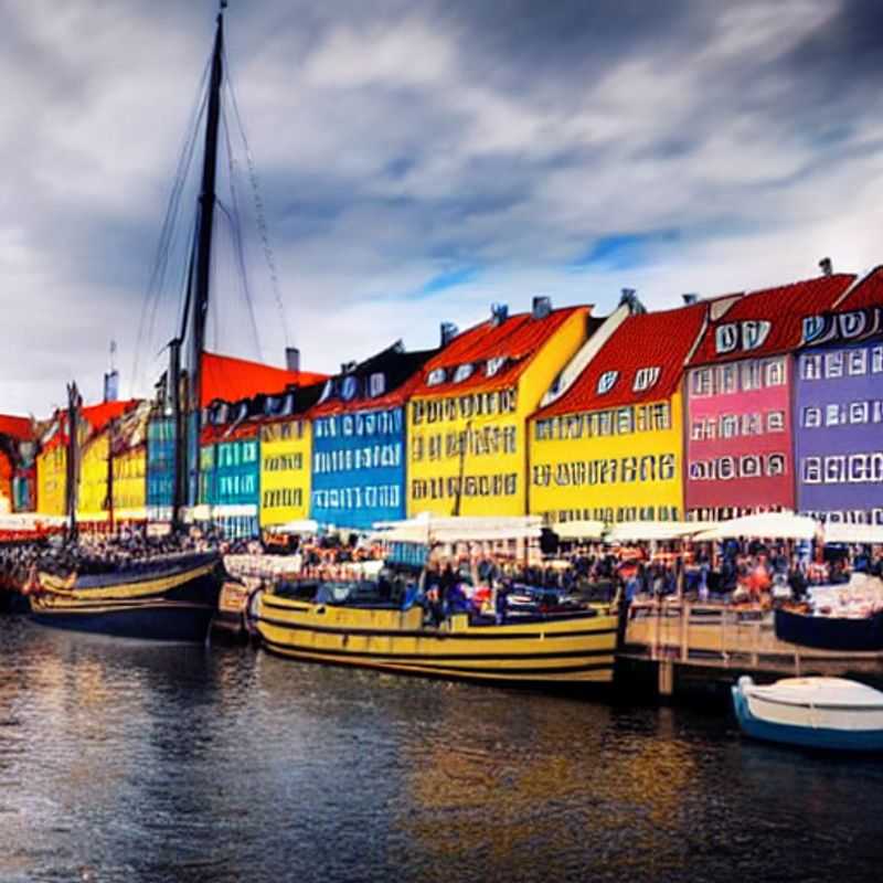 Deux yachts luxueux se prélassent dans le port ensoleillé de Copenhague, Danemark, un avant-goût de l'élégance décontractée qu'offre cette destination estivale prisée. Un vrai paradis pour un séjour de luxe.