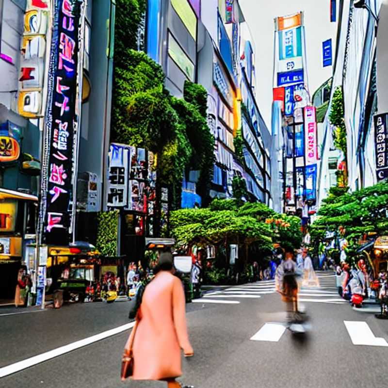 A dazzling cityscape view of Tokyo, Japan shimmering under the summer sun, showcasing the vibrant blend of modern luxury and traditional charm that awaits discerning travelers.