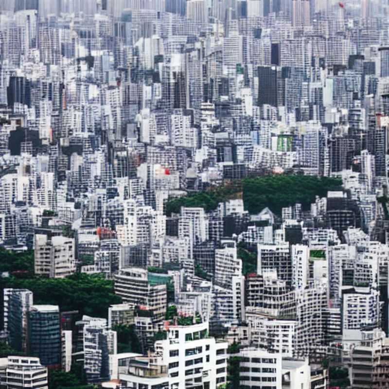 Séoul, Corée du Sud, scintillant sous le soleil d'été : une promesse d'expériences luxueuses et mémorables pour des vacances estivales inoubliables. (Seoul, South Korea, shimmering under the summer sun: a promise of luxurious and memorable experiences for an unforgettable summer vacation.)