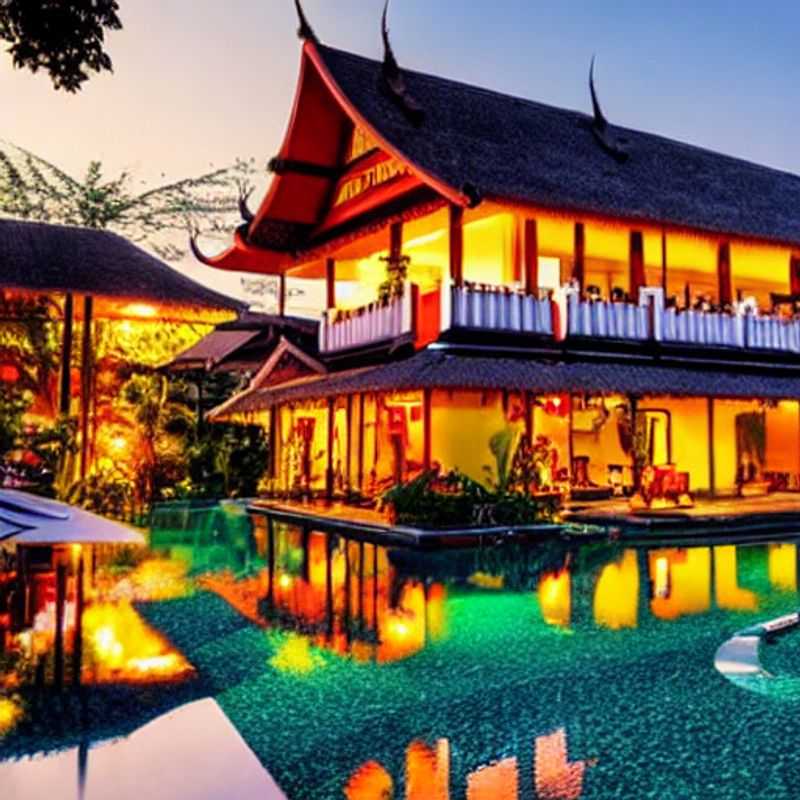 Un groupe de voyageurs profitant de la sérénité estivale de Chiang Mai, en Thaïlande, lors de leur escapade de luxe estivale pour découvrir les merveilles de cette destination exotique.