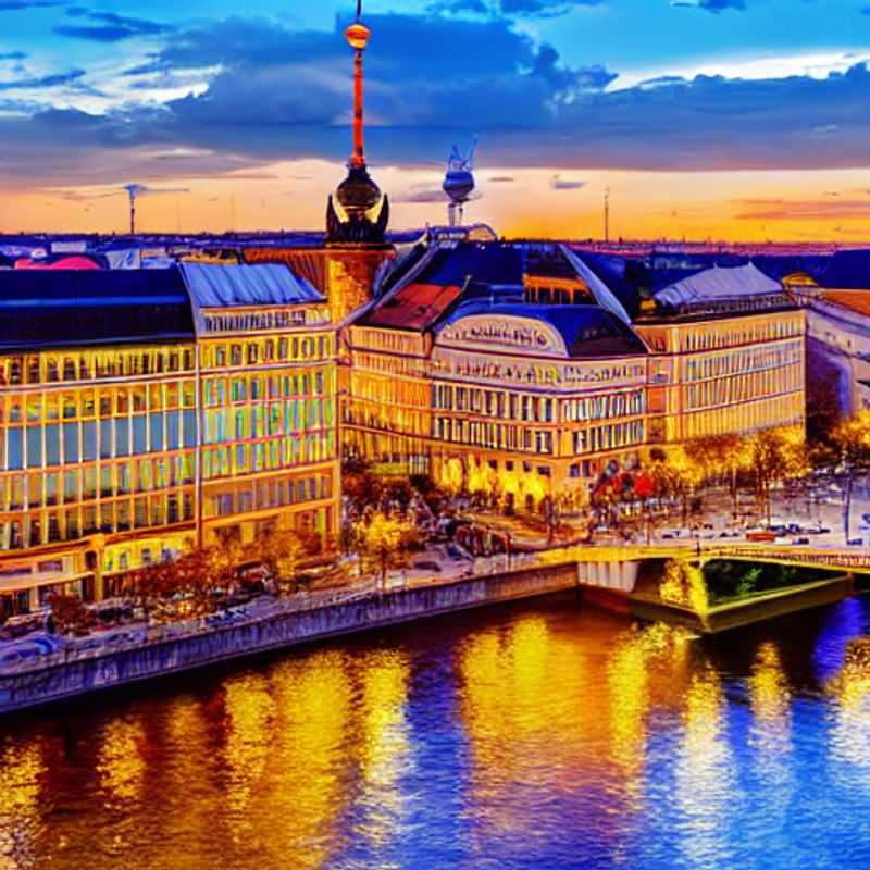 L'élégance berlinoise sous le soleil d'été : une scène de luxe et de modernité qui répond à la question : Berlin est-elle une destination de vacances estivales de luxe idéale ?