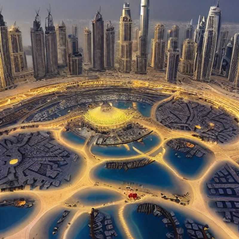 L'opulence de Dubaï en été : vue imprenable sur le Burj Khalifa scintillant sous le soleil, symbole d'un séjour luxueux et inoubliable aux Émirats arabes unis.
