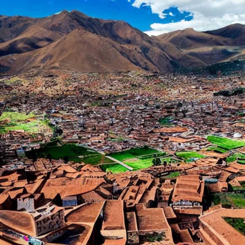 Cusco, Pérou : Un aperçu de luxe sur la Place d'Armes baignée de soleil estival, prouvant que la capitale Inca peut aussi être une destination de vacances d'été luxueuse.