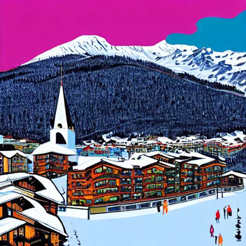 Paysage estival luxueux à Saint-Moritz, Suisse : des montagnes verdoyantes se reflétant dans un lac azur, promettant une évasion estivale inoubliable.