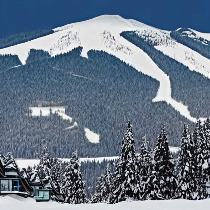 Lush green slopes meeting clear blue skies: a glimpse of Whistler, Canada's luxurious summer side, proving it's not just a winter wonderland. Imagine hiking trails and stunning mountain views awaiting your discovery.