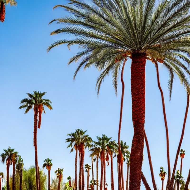 Oasis de luxe : Piscine étincelante à Palm Springs, USA, incarnant la parfaite escapade estivale de luxe sous le soleil californien.